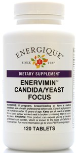 Enervimin Candida Yeast Focus (120 tabs)